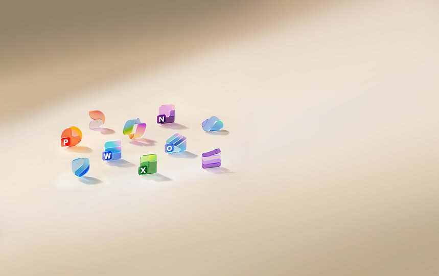 Copilot、Designer、OneNote、Excel、PowerPoint、Word、Defender、Outlook、Clipchamp、OneDrive など、Microsoft 365 サブスクリプションに含まれているさまざまなアプリ。