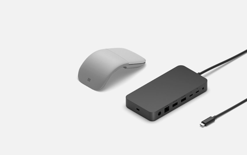 Myszy i stacje dokujące do urządzeń Surface