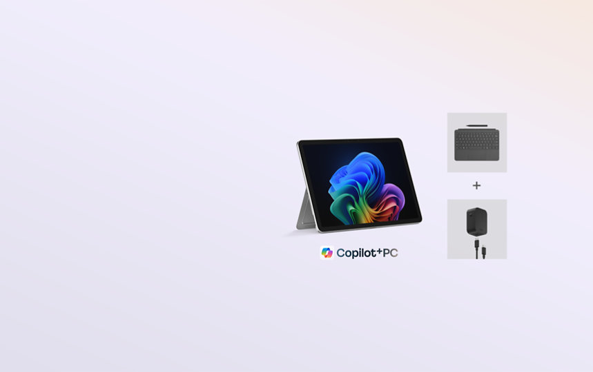 Surface Pro 12 インチ 、ペン付きキーボード、充電器