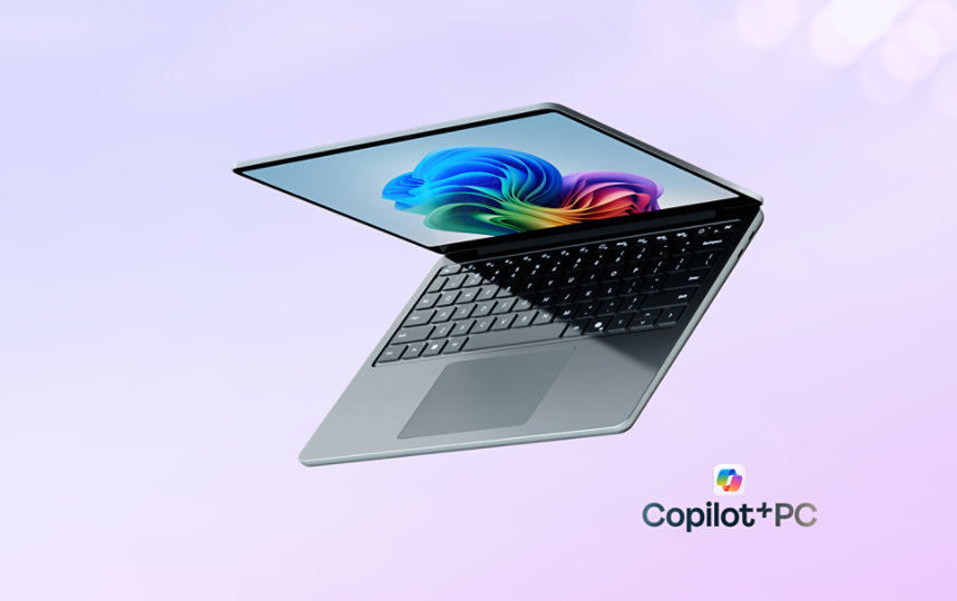 Un Surface Laptop en 13 pouces de couleur océan.