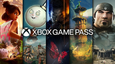 Uma variedade de jogos disponíveis com o Xbox Game Pass.
