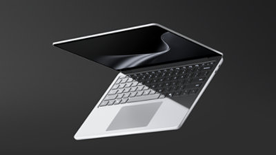 Ein Surface Laptop 13-Zoll in Platin