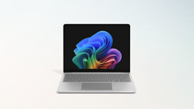 A Platinum 13-inch Surface Laptop.