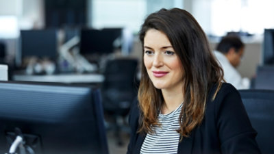 A computer screen displaying the Compliance score