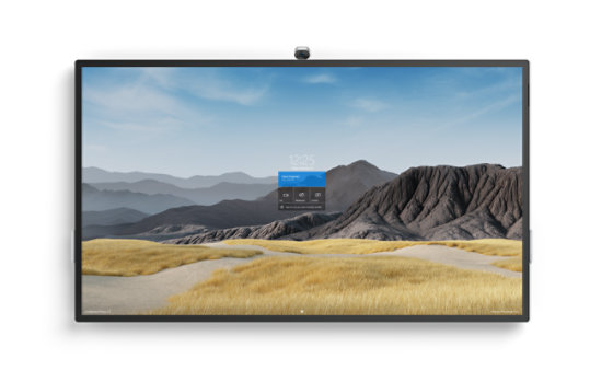 Surface Hub 2 S in the 85-inch size.