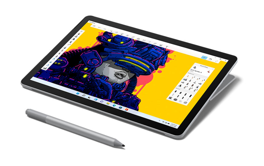 At deaktivere session byld Surface Go 3 and Surface Pen Bundle