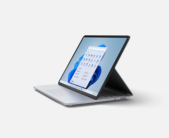 Aufgeklappter Surface Laptop Studio