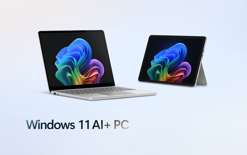 12 英寸 Surface Pro 商用版 | Snapdragon 以及一款 13 英寸 Surface Laptop 商用版 | 亮鉑金色的一款 Snapdragon。