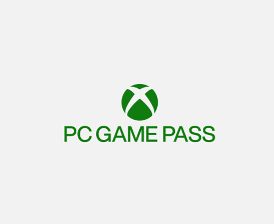 Logotipo do Xbox Game Pass com personagens de vários videogames ao fundo.