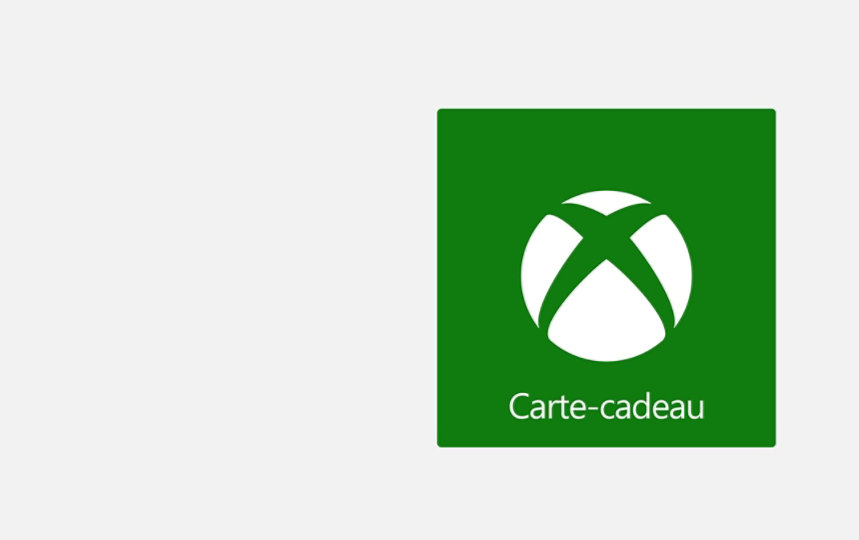 Une carte-cadeau Microsoft Store.
