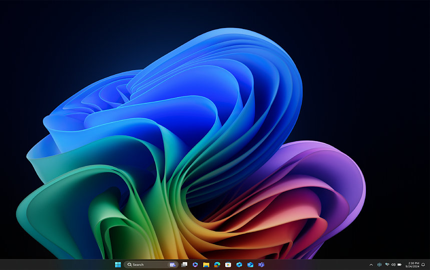 Settings screen blown up to display windows update