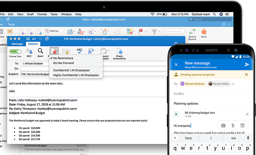 Microsoft Outlook dành cho doanh nghiệp – Microsoft