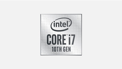 Processeur Intel Core i7 de dixième génération.