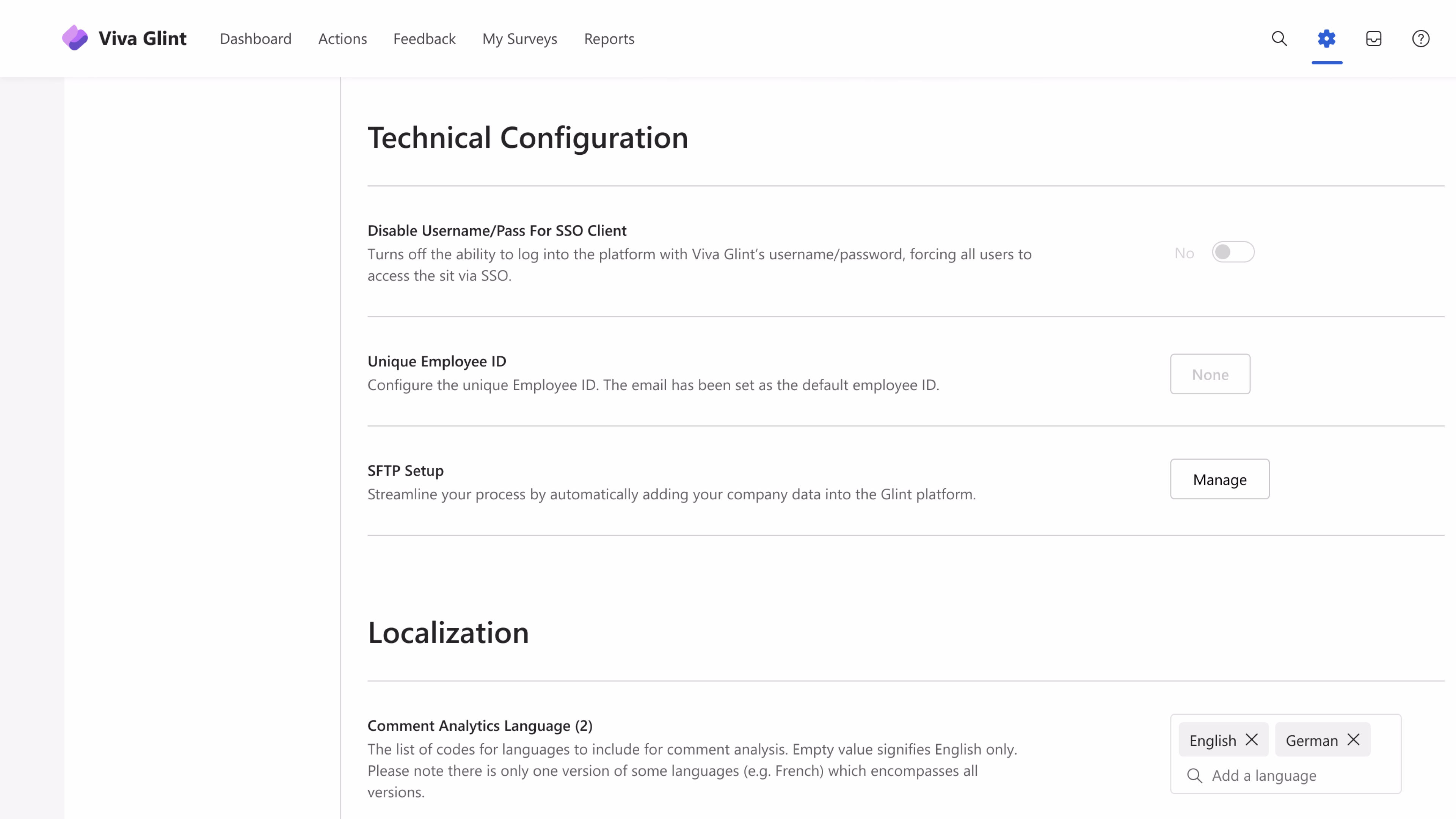 Viva Glint—Employee Engagement Survey | Microsoft Viva