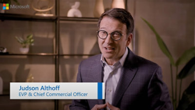 Judson Althoff, EVP and Chief Commerical Officer