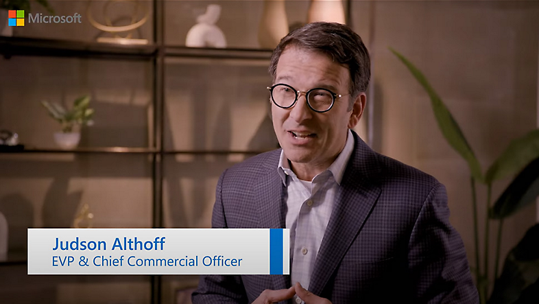 Judson Althoff, EVP and Chief Commerical Officer