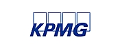 A logo of KPMG company