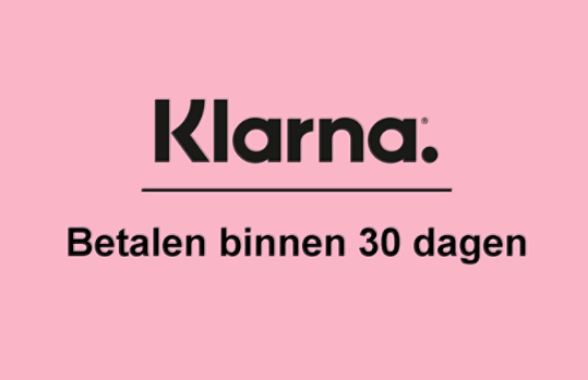 Shop nu. Betaal achteraf via Klarna.