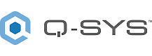 Logotipo de Q-SYS.