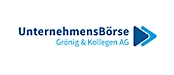 Логотип Unternehmensborse groning and kollegen Ag