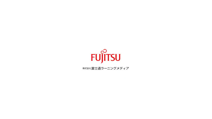 Fujitsuのロゴです。