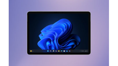 A 2-in-1 device on display