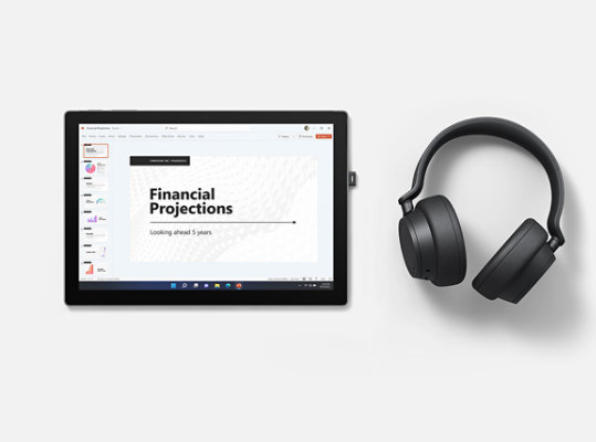 Surface Headphones 2+ Work Headphones for Teams - Microsoft