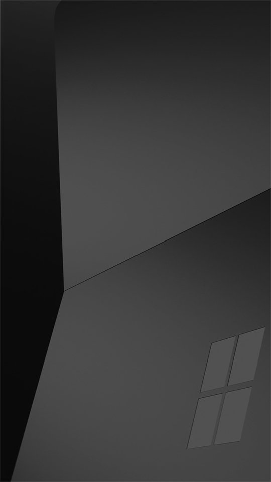 Een close-up, abstract beeld van een Surface-apparaat