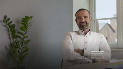 A photo of Marcel Martini, Managing Director in SUSI&James in Mannheim, Germany