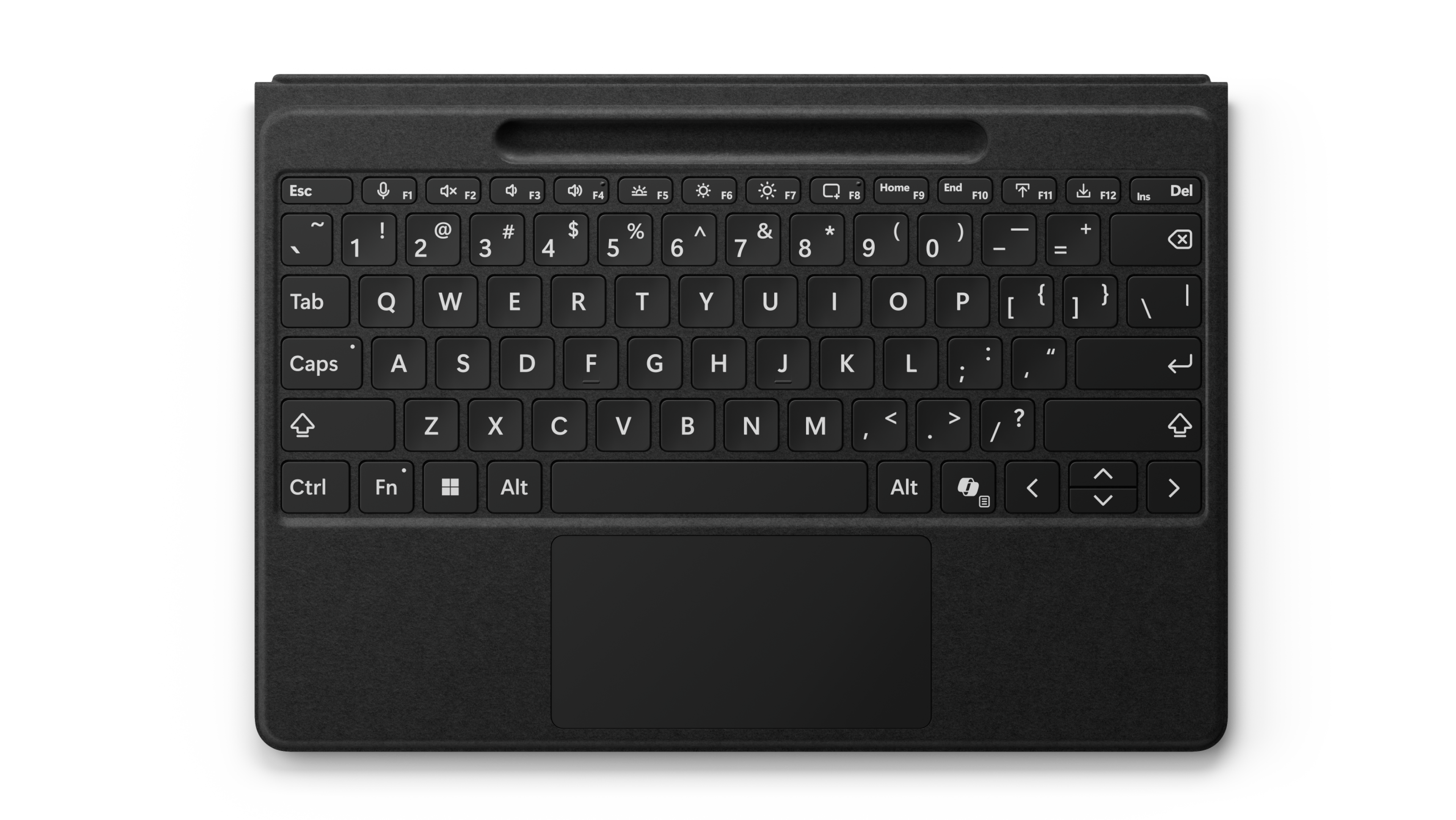 Uma imagem do Teclado Flex para Surface Pro