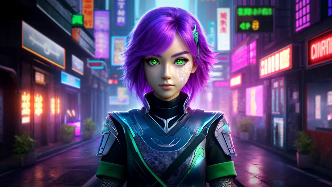 An anime avatar