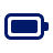 A blue full battery graphic