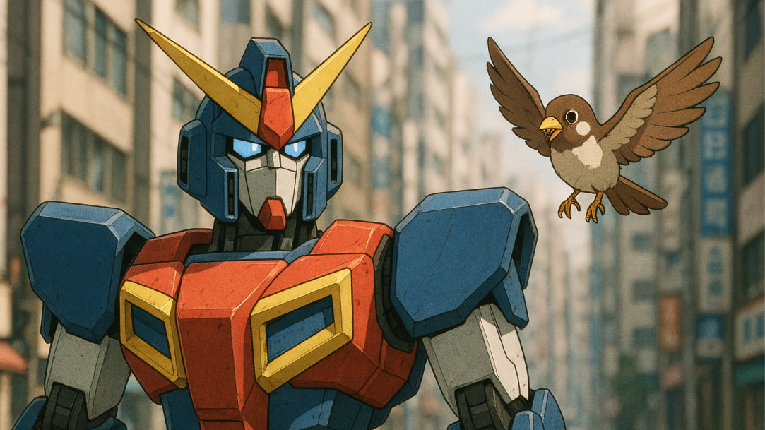 Buddies walking the streets of Tokyo