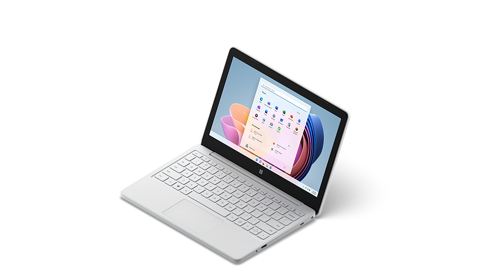 Wygenerowany cyfrowo obraz komputera Surface Laptop SE