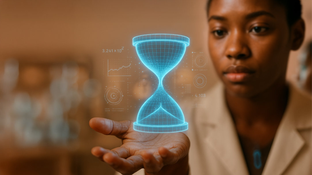 Holographic hourglass