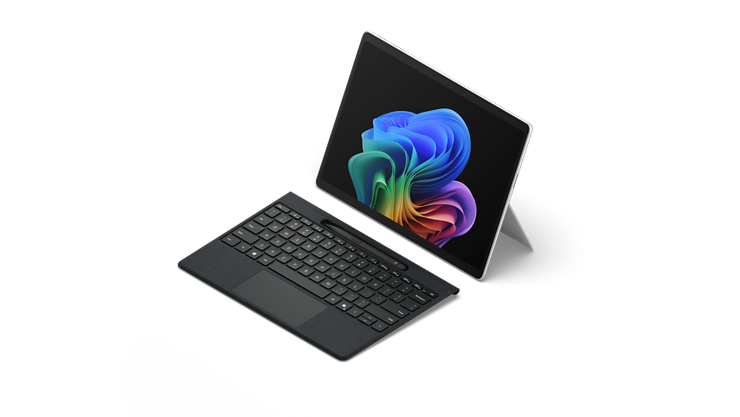 Weergave van Surface Pro