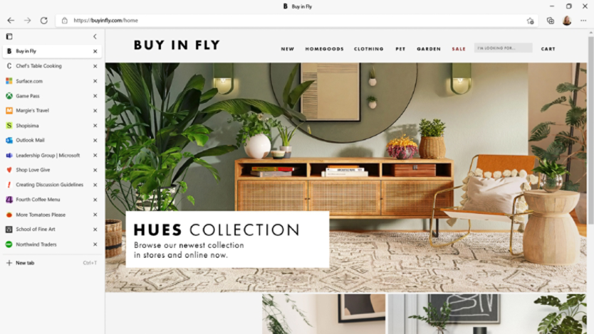 Home décor collection website
