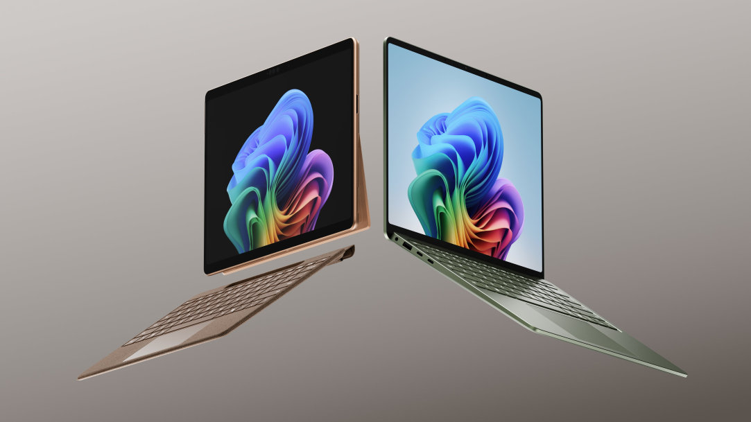 Images of a Surface Laptop and a Surface Pro