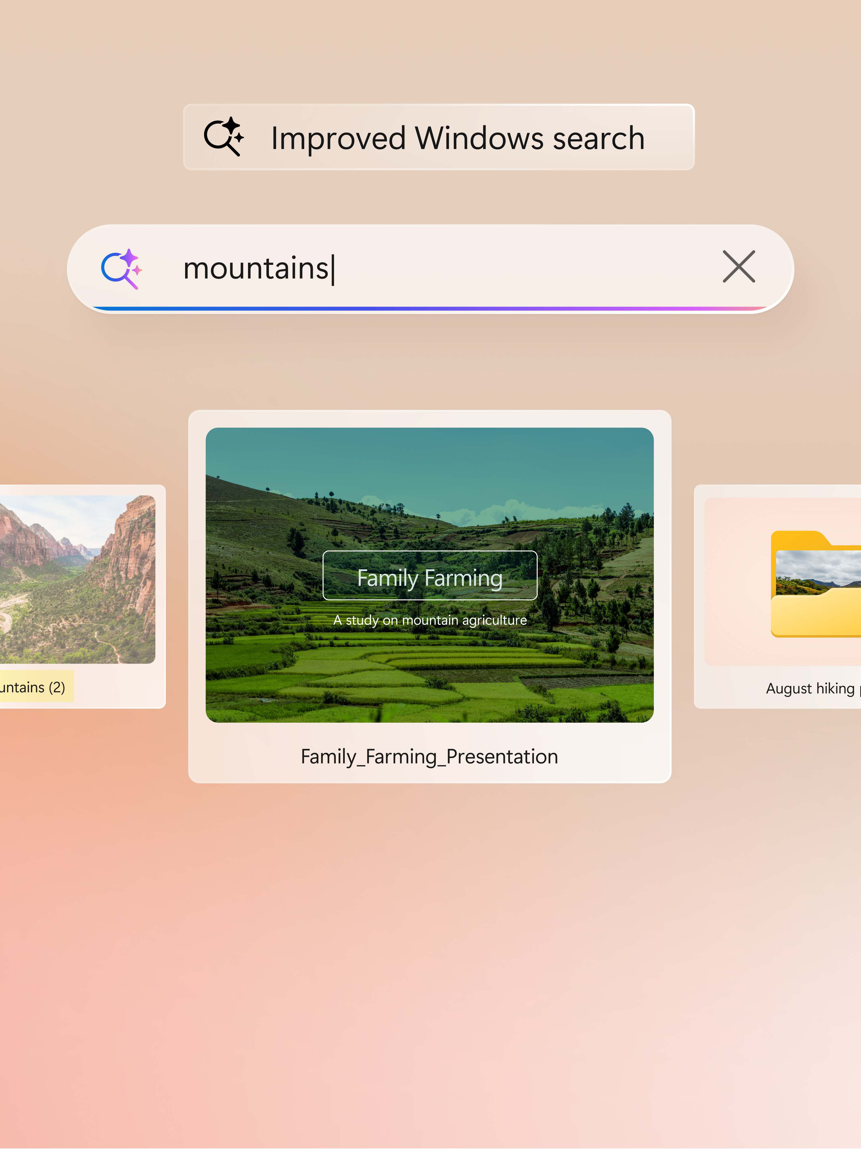 Search “that bamboo proposal” in search bar to find a PowerPoint deck