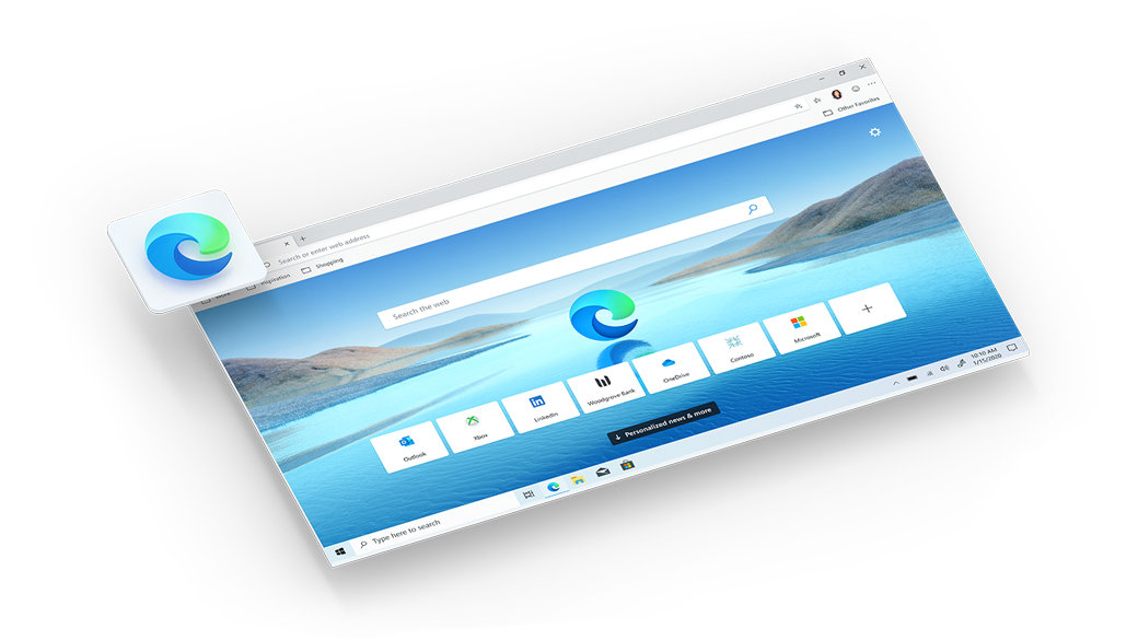 Microsoft Edge browser window
