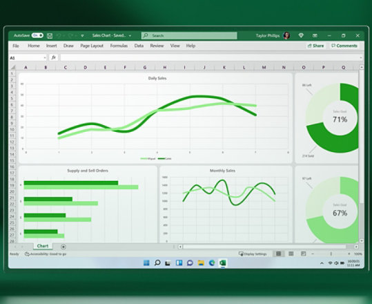 Microsoft Excel 工作表