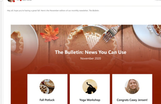Microsoft Outlook window
