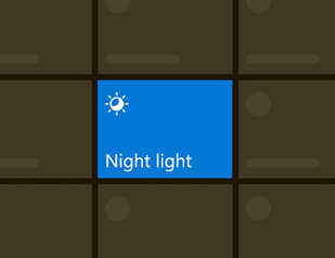 Schaltfläche „Nachtmodus“ in der Windows-Taskleiste