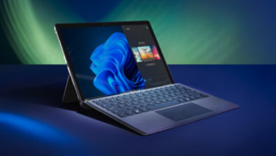 Image of a Windows 11 Pro 2-in-1 laptop device