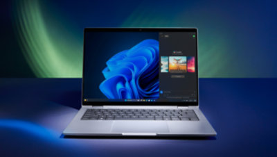 Image of a Windows 11 Pro laptop device