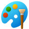 Representación de la app Paint