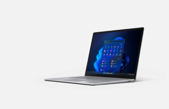 Photo de Surface Laptop Go avec un écran Windows 11