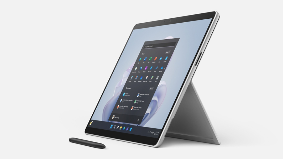 Render of a Surface Pro 9