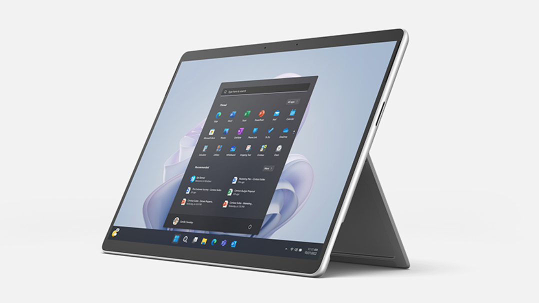 Render of a Surface Pro 9