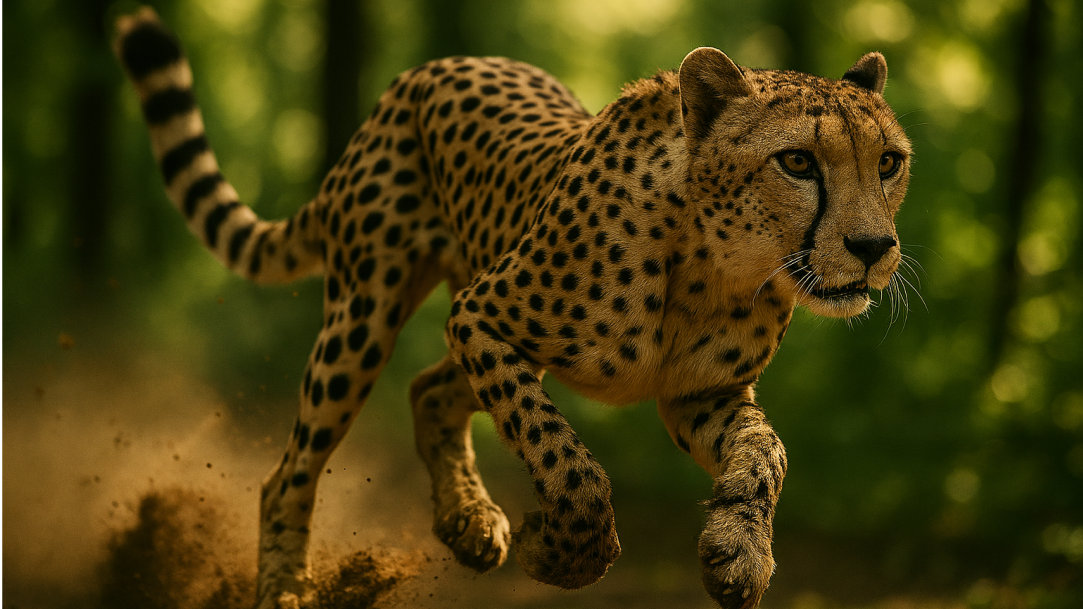 Running Cheetah